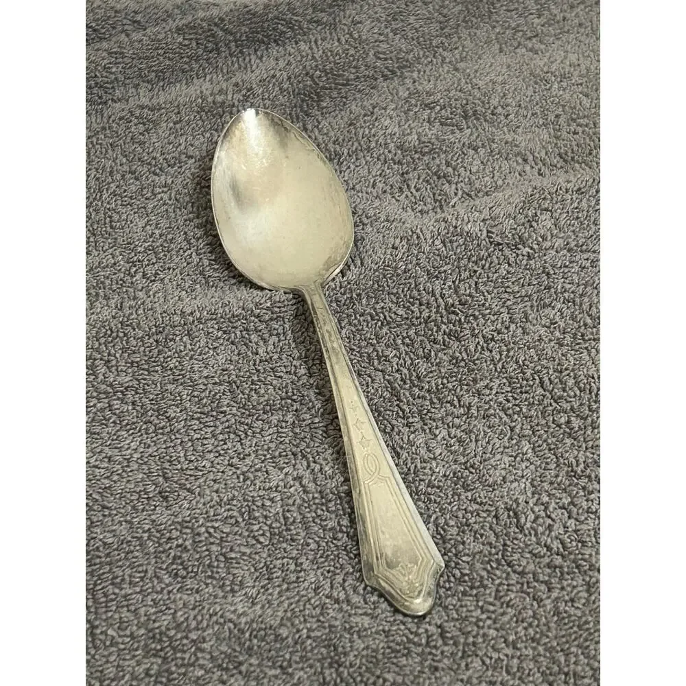 Oneida Tudor Plate Silverware Spoon Vintage
